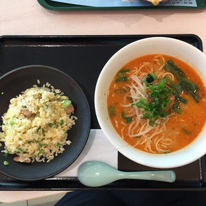 坦坦麺ミニチャーハンセット